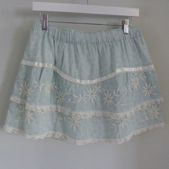 NWT LoveShackFancy Tully Mini Skirt - Large